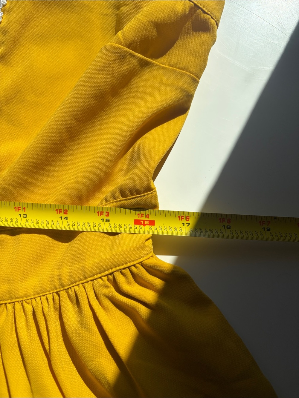 Modcloth “About Your Outfit” Mustard Yellow Gold Midi Retro Style Dress! EUC! - Picture 13 of 16